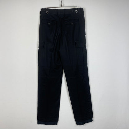 【中古品】【メンズ】 J.W.Anderson. ジェイダブリューアンダーソン DOUBLE HEMMED CARGO PANTS TR0060PG0011575 ダブル ヘム カーゴパンツ ボトムス 152-251220-yo-08-fuz サイズ：38 カラー：ブラック 万代Net店