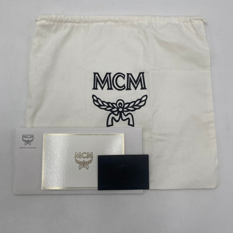 【中古品】【メンズ/レディース】 MCM エム・シー・エム Mini Aren トート - ヴィセトス カバン 2WAYバッグ 180-251221-yy-08-tei カラー：ブラック 万代Net店
