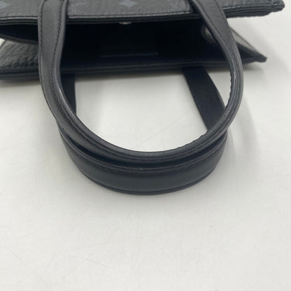 【中古品】【メンズ/レディース】 MCM エム・シー・エム Mini Aren トート - ヴィセトス カバン 2WAYバッグ 180-251221-yy-08-tei カラー：ブラック 万代Net店