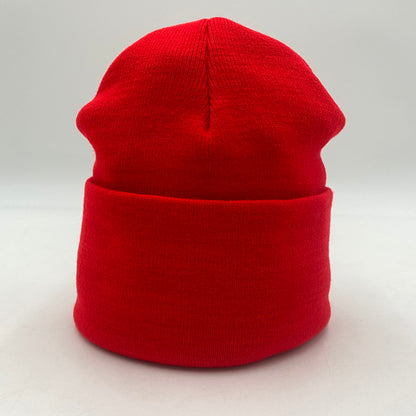 【中古美品】【メンズ】 CHROME HEARTS クロムハーツ WOOL WATCH CAP ウール ワッチ キャップ 刺繍ビーニー 帽子 190-251221-yy-03-tei カラー：レッド 万代Net店