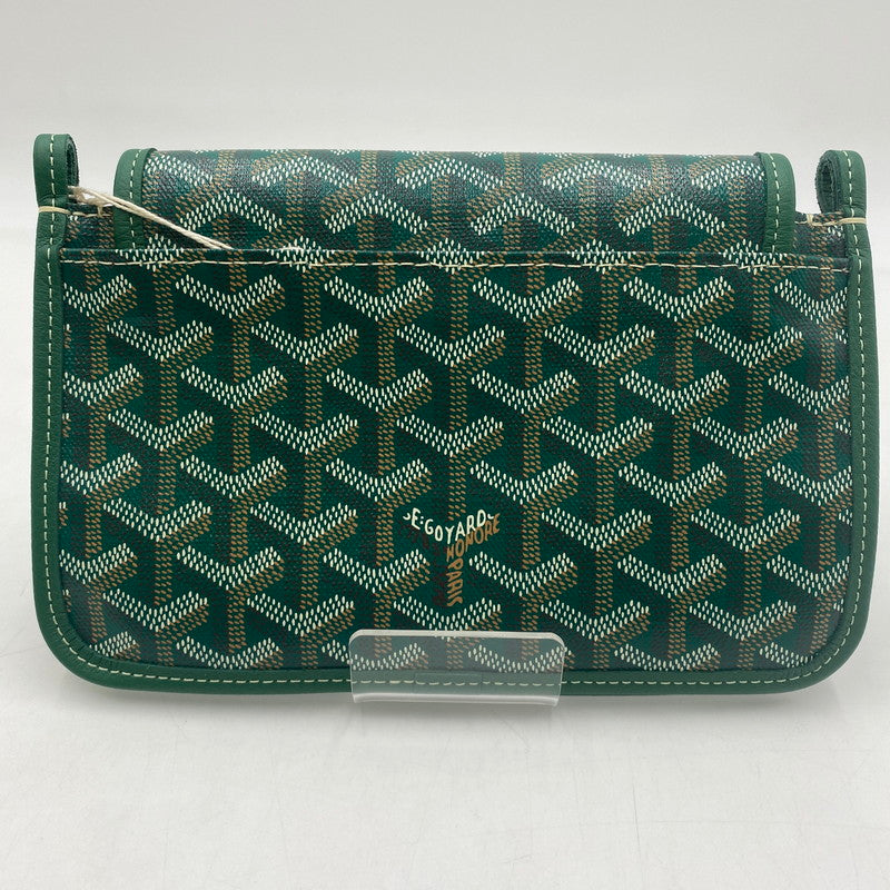 【中古美品】【メンズ/レディース】 GOYARD ゴヤール プリュメ ポーチウォレット カバン ショルダーバッグ 180-251221-yy-05-tei カラー：グリーン 万代Net店
