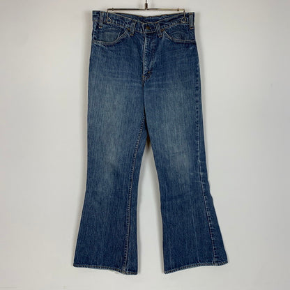 【現状渡し品】【メンズ】 Levi's リーバイス 70's 646 DENIM PANT VINTAGE 646-0217 70年代 646 デニムパンツ ボトムス ジーンズ ボタン裏 刻印39 ヴィンテージ 156-251221-ko-16-tei サイズ：サイズ不明 カラー：インディゴ 万代Net店