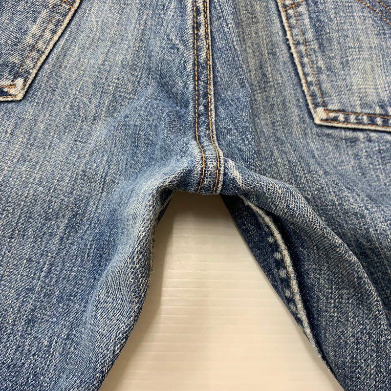【現状渡し品】【メンズ】 Levi's リーバイス 70's 646 DENIM PANT VINTAGE 646-0217 70年代 646 デニムパンツ ボトムス ジーンズ ボタン裏 刻印39 ヴィンテージ 156-251221-ko-16-tei サイズ：サイズ不明 カラー：インディゴ 万代Net店