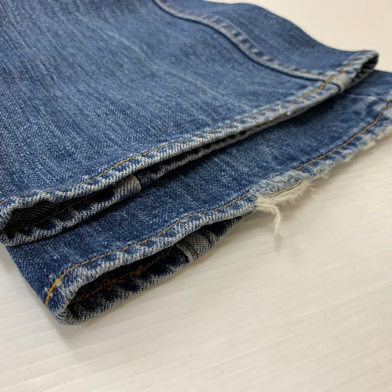 【現状渡し品】【メンズ】 Levi's リーバイス 70's 646 DENIM PANT VINTAGE 646-0217 70年代 646 デニムパンツ ボトムス ジーンズ ボタン裏 刻印39 ヴィンテージ 156-251221-ko-16-tei サイズ：サイズ不明 カラー：インディゴ 万代Net店