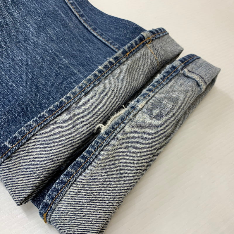 【現状渡し品】【メンズ】 Levi's リーバイス 70's 646 DENIM PANT VINTAGE 646-0217 70年代 646 デニムパンツ ボトムス ジーンズ ボタン裏 刻印39 ヴィンテージ 156-251221-ko-16-tei サイズ：サイズ不明 カラー：インディゴ 万代Net店
