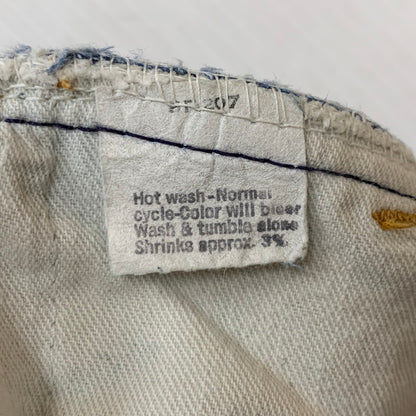 【現状渡し品】【メンズ】 Levi's リーバイス 70's 646 DENIM PANT VINTAGE 646-0217 70年代 646 デニムパンツ ボトムス ジーンズ ボタン裏 刻印39 ヴィンテージ 156-251221-ko-16-tei サイズ：サイズ不明 カラー：インディゴ 万代Net店