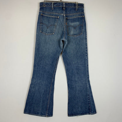 【現状渡し品】【メンズ】 Levi's リーバイス 70's 646 DENIM PANT VINTAGE 646-0217 70年代 646 デニムパンツ ボトムス ジーンズ ボタン裏 刻印39 ヴィンテージ 156-251221-ko-16-tei サイズ：サイズ不明 カラー：インディゴ 万代Net店