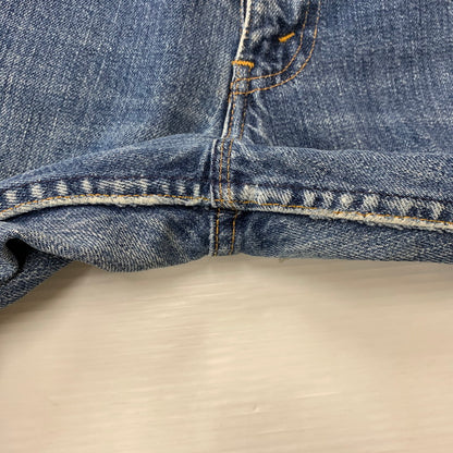 【現状渡し品】【メンズ】 Levi's リーバイス 70's 646 DENIM PANT VINTAGE 646-0217 70年代 646 デニムパンツ ボトムス ジーンズ ボタン裏 刻印39 ヴィンテージ 156-251221-ko-16-tei サイズ：サイズ不明 カラー：インディゴ 万代Net店