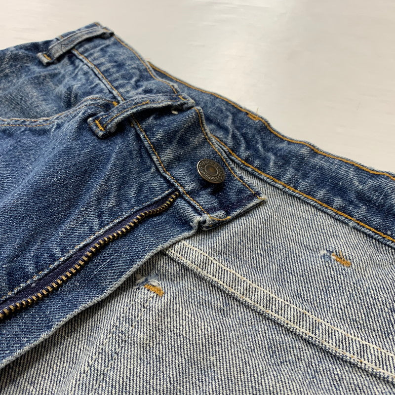 【現状渡し品】【メンズ】 Levi's リーバイス 70's 646 DENIM PANT VINTAGE 646-0217 70年代 646 デニムパンツ ボトムス ジーンズ ボタン裏 刻印39 ヴィンテージ 156-251221-ko-16-tei サイズ：サイズ不明 カラー：インディゴ 万代Net店