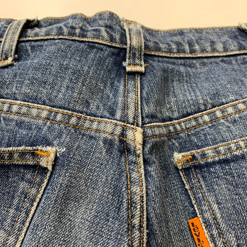 【現状渡し品】【メンズ】 Levi's リーバイス 70's 646 DENIM PANT VINTAGE 646-0217 70年代 646 デニムパンツ ボトムス ジーンズ ボタン裏 刻印39 ヴィンテージ 156-251221-ko-16-tei サイズ：サイズ不明 カラー：インディゴ 万代Net店
