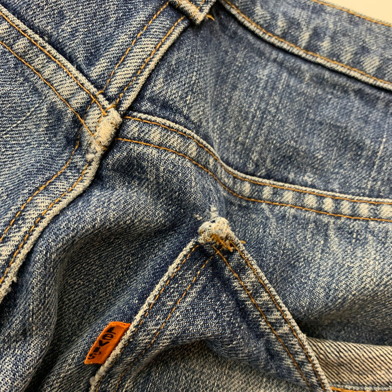 【現状渡し品】【メンズ】 Levi's リーバイス 70's 646 DENIM PANT VINTAGE 646-0217 70年代 646 デニムパンツ ボトムス ジーンズ ボタン裏 刻印39 ヴィンテージ 156-251221-ko-16-tei サイズ：サイズ不明 カラー：インディゴ 万代Net店