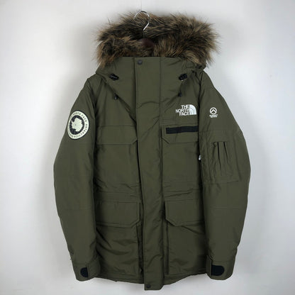 【中古品】【メンズ】 THE NORTH FACE ザ・ノースフェイス SOUTHERN CROSS PARKA ND92120 サザンクロス パーカ アウター ダウンジャケット 144-251222-yy-12-tei サイズ：M カラー：カーキ 万代Net店