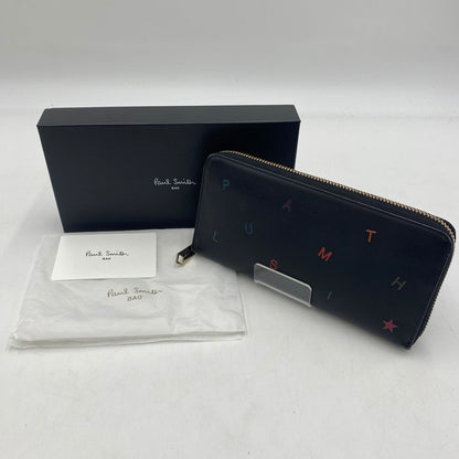 【中古品】【メンズ】 Paul Smith ポール・スミス LETTERS 20S BPS134 レターズ 20S 長財布 ロングウォレット 200-251223-yy-01-tei カラー：ブラック 万代Net店