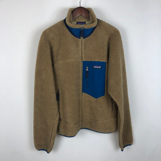 【中古品】【メンズ】 patagonia パタゴニア CLASSIC RETRO-X JACKET 23056FA17 クラシック レトロX ジャケット ライトアウター 144-251222-yy-09-fuz サイズ：S カラー：ベージュ 万代Net店
