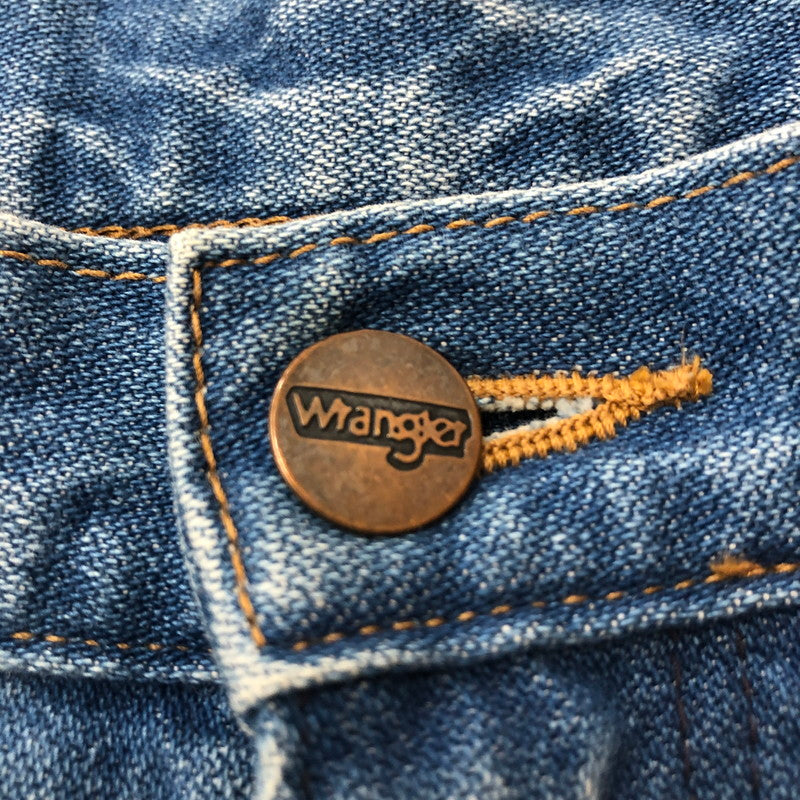 【中古品】【レディース】 Wrangler ラングラー PATCHWORK FLARE DENIM PANTS WL1666 パッチワーク フレア デニムパンツ ボトムス 171-251222-yy-20-tei サイズ：M カラー：インディゴ 万代Net店
