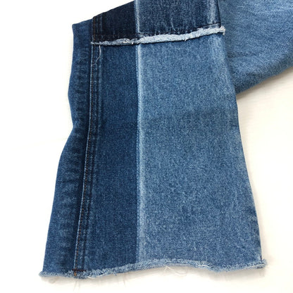 【中古品】【レディース】 Wrangler ラングラー PATCHWORK FLARE DENIM PANTS WL1666 パッチワーク フレア デニムパンツ ボトムス 171-251222-yy-20-tei サイズ：M カラー：インディゴ 万代Net店