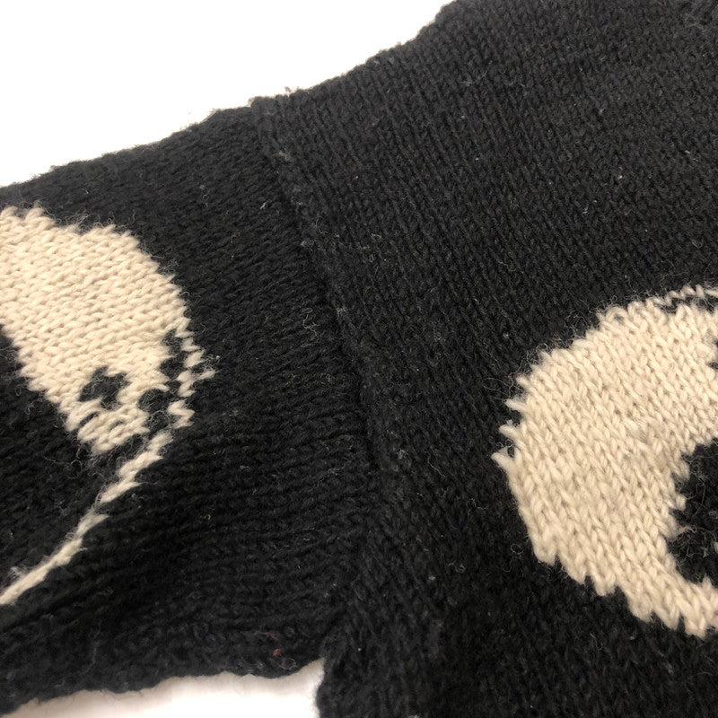 【現状渡し品】【メンズ】 MCMCHAN WOOLEN マクマーン ウーレン LINE YIN&YANG NKIT ライン イン&ヤン ニット トップス セーター 147-251222-yy-15-tei サイズ：表記サイズなし カラー：ブラック 万代Net店