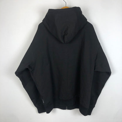 【中古品】【メンズ】 APPLEBUM アップルバム ZIP-UP SWEAT PARKER ジップアップ スウェット パーカー トップス 142-251222-yy-05-tei サイズ：XL カラー：ブラック 万代Net店