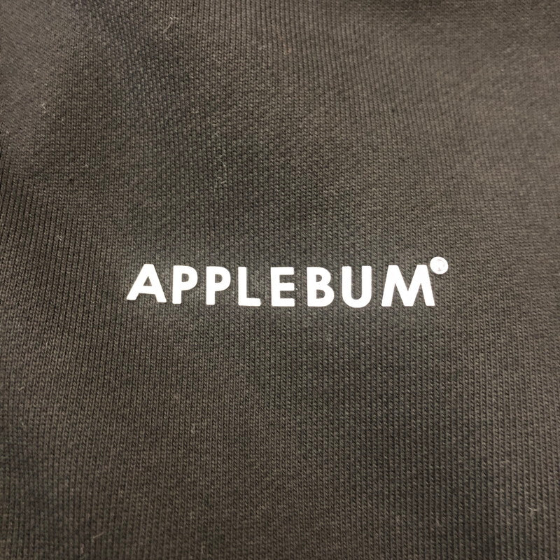 【中古品】【メンズ】 APPLEBUM アップルバム ZIP-UP SWEAT PARKER ジップアップ スウェット パーカー トップス 142-251222-yy-05-tei サイズ：XL カラー：ブラック 万代Net店