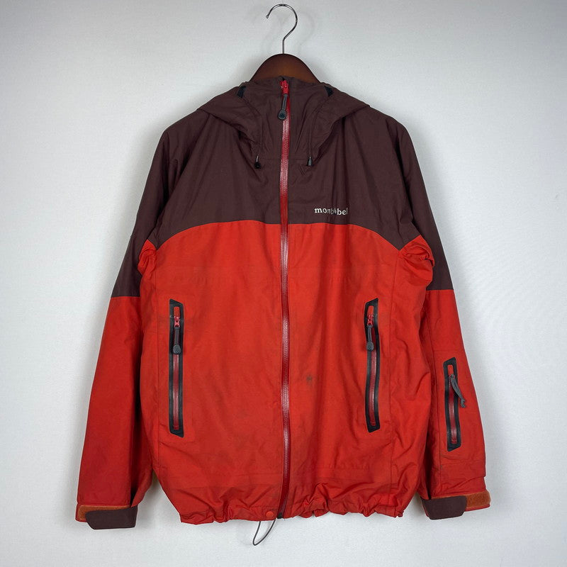 【現状渡し品】【メンズ】 mont-bell モンベル STORM JACKET 1102426 ストーム ジャケット ライトアウター 144-251224-ks-06-tei サイズ：M カラー：マルチカラー 万代Net店
