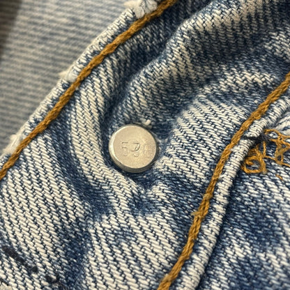 【現状渡し品】【メンズ】 Levi's リーバイス DENIM PANTS デニムパンツ ボトムス ジーンズ ボタン裏刻印 536 USA製 156-251224-ks-07-tei サイズ：サイズ表記なし カラー：インディゴ 万代Net店