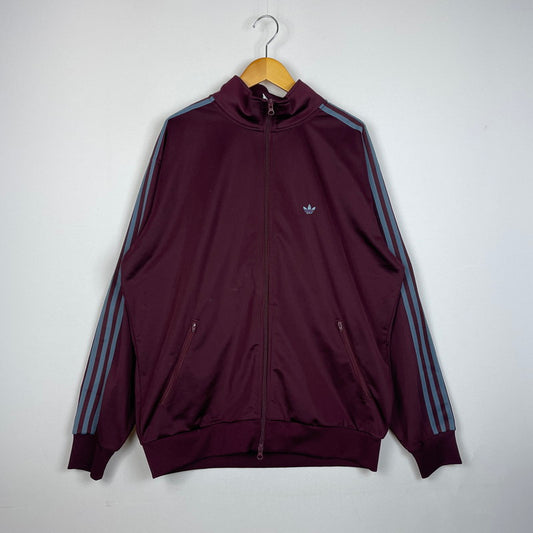 【現状渡し品】【メンズ/レディース】 adidas アディダス ORIGINALS TRACK JACKET IN1000 オリジナルス トラック ジャケット トップス ジャージ ジェンダーニュートラル 148-251224-ks-05-tei サイズ：XL カラー：マルーン 万代Net店