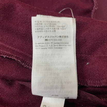 【現状渡し品】【メンズ/レディース】 adidas アディダス ORIGINALS TRACK JACKET IN1000 オリジナルス トラック ジャケット トップス ジャージ ジェンダーニュートラル 148-251224-ks-05-tei サイズ：XL カラー：マルーン 万代Net店