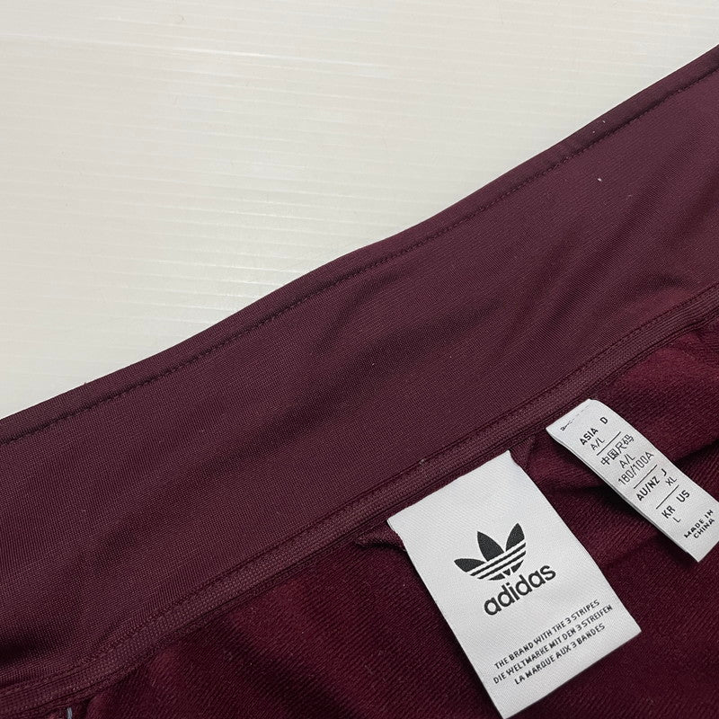 【現状渡し品】【メンズ/レディース】 adidas アディダス ORIGINALS TRACK JACKET IN1000 オリジナルス トラック ジャケット トップス ジャージ ジェンダーニュートラル 148-251224-ks-05-tei サイズ：XL カラー：マルーン 万代Net店