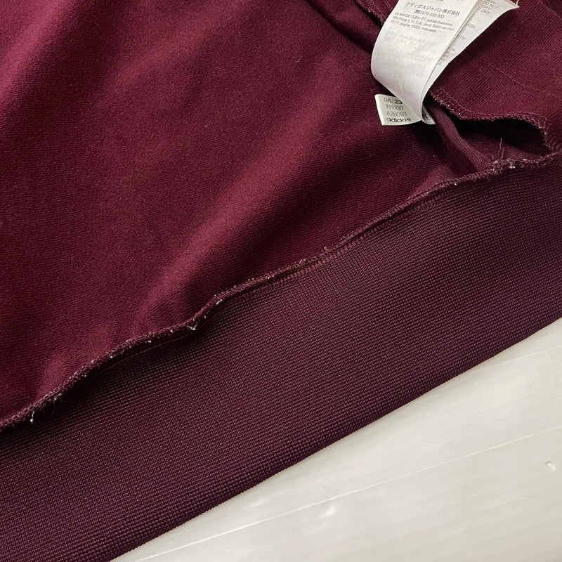 【現状渡し品】【メンズ/レディース】 adidas アディダス ORIGINALS TRACK JACKET IN1000 オリジナルス トラック ジャケット トップス ジャージ ジェンダーニュートラル 148-251224-ks-05-tei サイズ：XL カラー：マルーン 万代Net店