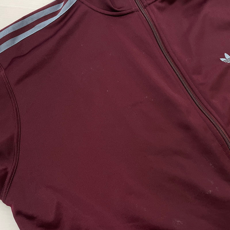 【現状渡し品】【メンズ/レディース】 adidas アディダス ORIGINALS TRACK JACKET IN1000 オリジナルス トラック ジャケット トップス ジャージ ジェンダーニュートラル 148-251224-ks-05-tei サイズ：XL カラー：マルーン 万代Net店