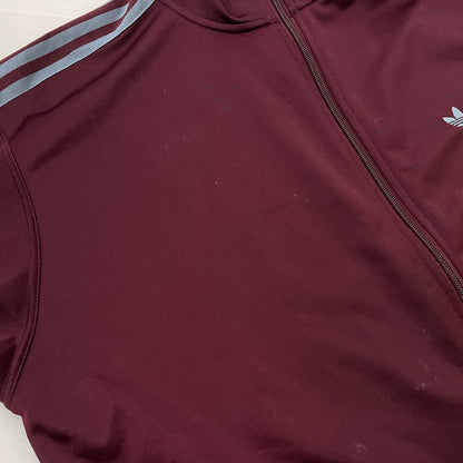 【現状渡し品】【メンズ/レディース】 adidas アディダス ORIGINALS TRACK JACKET IN1000 オリジナルス トラック ジャケット トップス ジャージ ジェンダーニュートラル 148-251224-ks-05-tei サイズ：XL カラー：マルーン 万代Net店