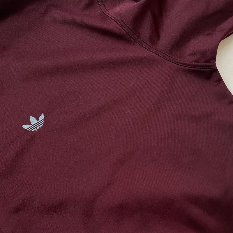 【現状渡し品】【メンズ/レディース】 adidas アディダス ORIGINALS TRACK JACKET IN1000 オリジナルス トラック ジャケット トップス ジャージ ジェンダーニュートラル 148-251224-ks-05-tei サイズ：XL カラー：マルーン 万代Net店