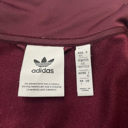 【現状渡し品】【メンズ/レディース】 adidas アディダス ORIGINALS TRACK JACKET IN1000 オリジナルス トラック ジャケット トップス ジャージ ジェンダーニュートラル 148-251224-ks-05-tei サイズ：XL カラー：マルーン 万代Net店