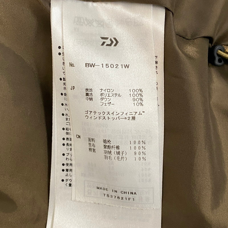 【現状渡し品】【メンズ】 DAIWA PIER39 ダイワ ピアサーティナイン GORE-TEX INFINIUM EXPEDITION DOWN JACKET BW-1502W ゴアテックス インフィニウム エクスペディション ダウンジャケット アウター 144-251224-yy-05-tei サイズ：L カラー：ベージュ 万代Net店