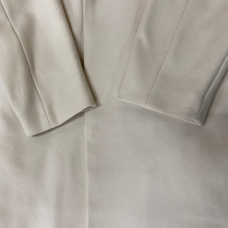 【中古品】【メンズ】 AURALEE オーラリー WOOL SILK MELTON SOUTIEN COLLAR COAT A9AC01SN ウール シルク メルトン ステンカラーコート ライトアウター 140-251225-yy-20-tei サイズ：3 カラー：ホワイト 万代Net店