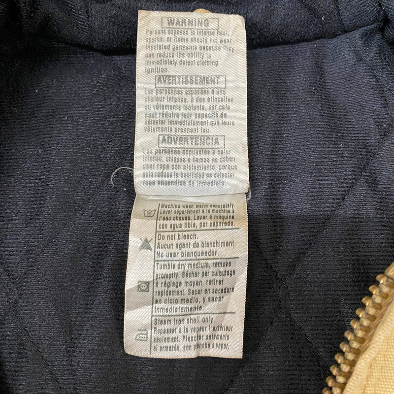 【ジャンク品】【メンズ】 Carhartt カーハート ACTIVE JACKET J130 WET アクティブ ジャケット アウター 145-251226-ks-07-tei サイズ：L カラー：ベージュ 万代Net店