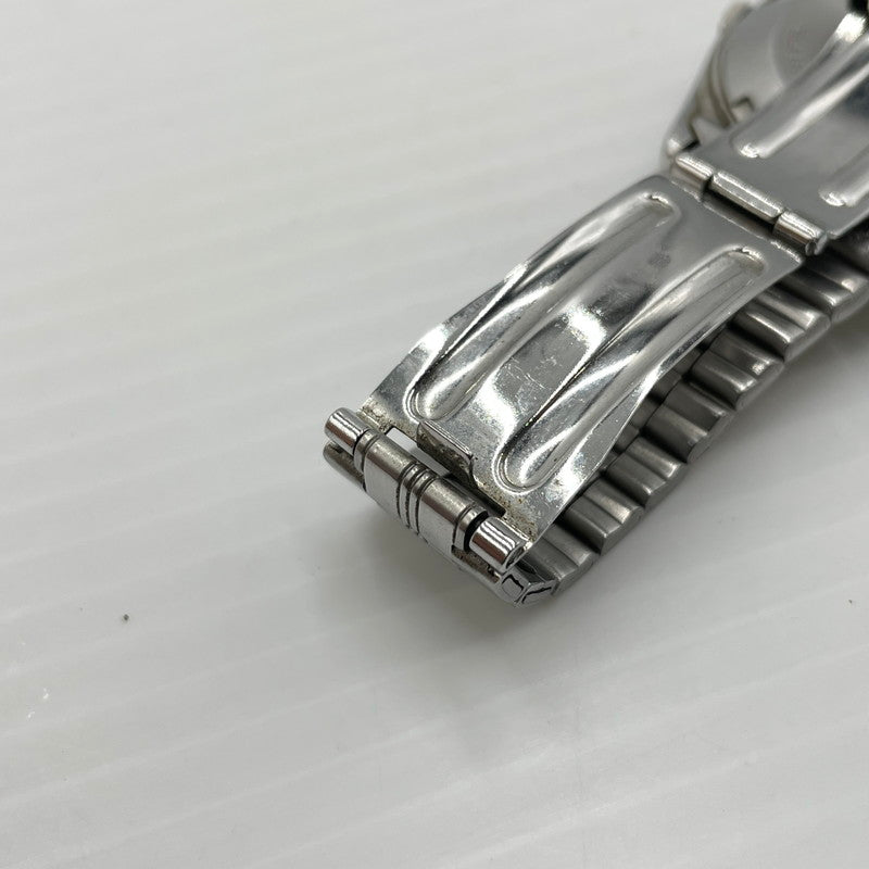 【中古品】【メンズ】 ORIENT オリエント EM6Q-CO-A スリースター ウォッチ 腕時計 自動巻き オートマチック メタルバンド 197-260826-ko-02-teih カラー：シルバー/ブラック 万代Net店