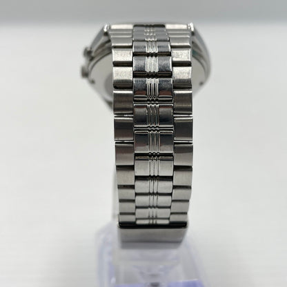 【中古品】【メンズ】 ORIENT オリエント EM6Q-CO-A スリースター ウォッチ 腕時計 自動巻き オートマチック メタルバンド 197-260826-ko-02-teih カラー：シルバー/ブラック 万代Net店