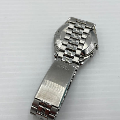 【中古品】【メンズ】 ORIENT オリエント EM6Q-CO-A スリースター ウォッチ 腕時計 自動巻き オートマチック メタルバンド 197-260826-ko-02-teih カラー：シルバー/ブラック 万代Net店