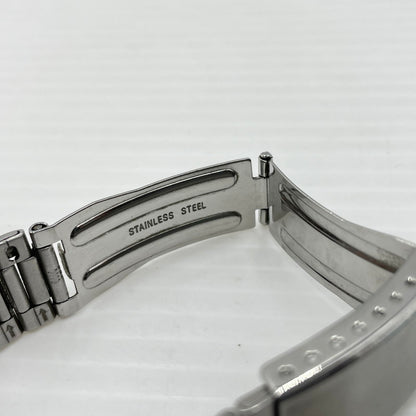 【中古品】【メンズ】 ORIENT オリエント EM6Q-CO-A スリースター ウォッチ 腕時計 自動巻き オートマチック メタルバンド 197-260826-ko-02-teih カラー：シルバー/ブラック 万代Net店