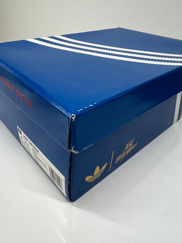 【中古品】【メンズ】 adidas アディダス × 100 Thieves ハンドレッドシーブス 別注 コラボ 100T SAVAGE JR5538 100T サベージ スニーカー 靴 161-260718-kk-25-hon カラー：CBLACK/CBLACK/SILPEB 万代Net店