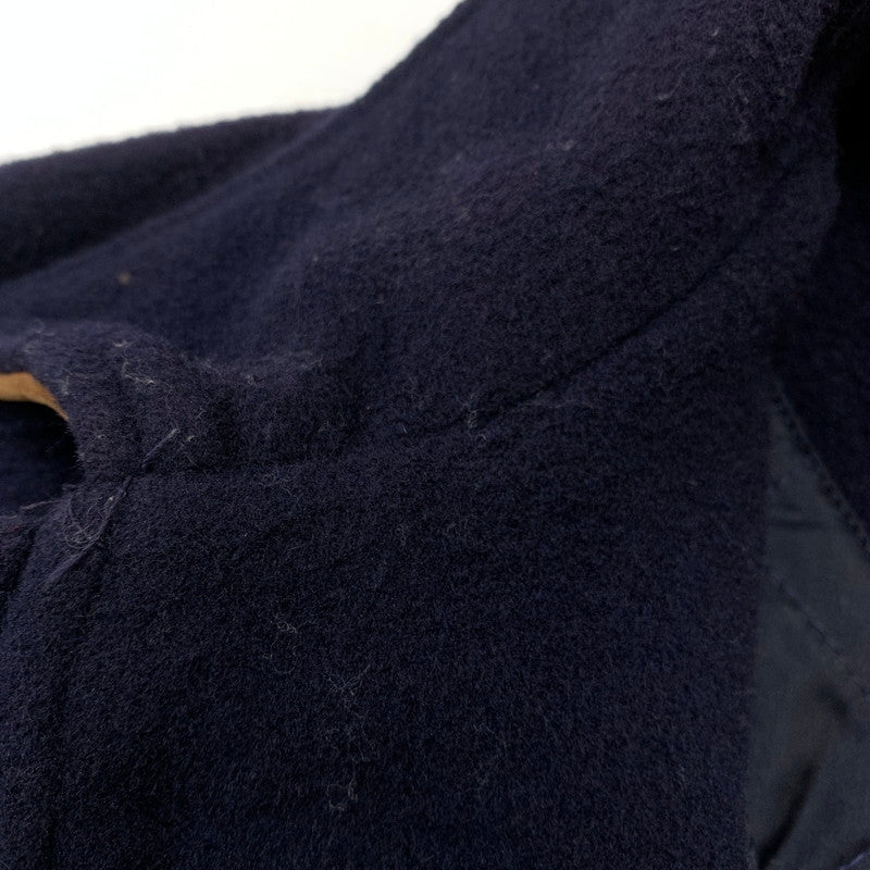【中古品】【メンズ】 Eddie Bauer エディー・バウアー 90's MELTON WOOL JACKET 90年代 メルトン ウール ジャケット ライトアウター USA製 144-251227-yy-03-tei サイズ：XL カラー：ネイビー 万代Net店