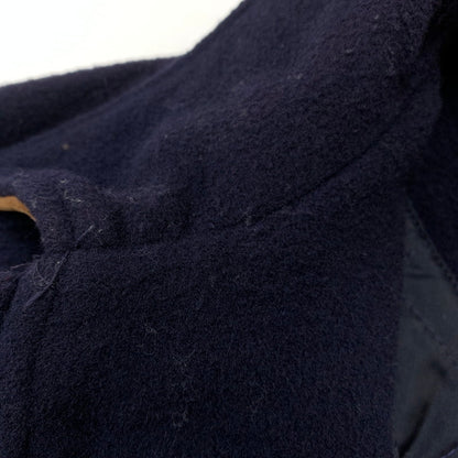 【中古品】【メンズ】 Eddie Bauer エディー・バウアー 90's MELTON WOOL JACKET 90年代 メルトン ウール ジャケット ライトアウター USA製 144-251227-yy-03-tei サイズ：XL カラー：ネイビー 万代Net店