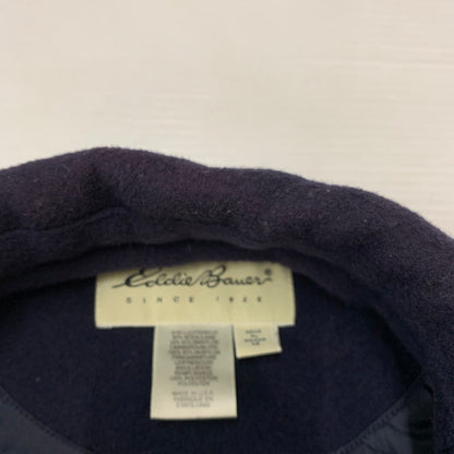 【中古品】【メンズ】 Eddie Bauer エディー・バウアー 90's MELTON WOOL JACKET 90年代 メルトン ウール ジャケット ライトアウター USA製 144-251227-yy-03-tei サイズ：XL カラー：ネイビー 万代Net店