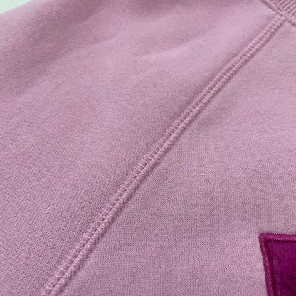 【現状渡し品】【レディース】 UGG アグ MADELINE FUZZY LOGO CREWNECK 1123718 マデリン ファジーロゴ クルーネック トップス トレーナー 168-260107-ks-06-tei サイズ：S カラー：ピンク 万代Net店