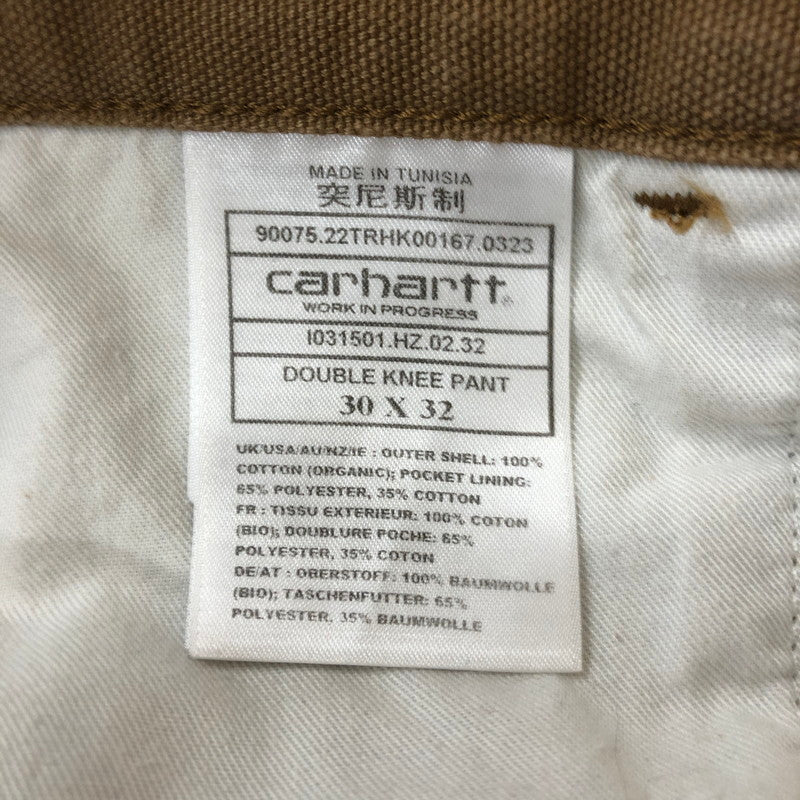 【中古品】【メンズ】 Carhartt WIP カーハート ワークインプログレス 12oz DOUBLE KNEE PANT IO31501 12オンス ダブルニー パンツ ボトムス ジーンズ 156-260109-ks-12-fuzh サイズ：30 カラー：ブラウン 万代Net店