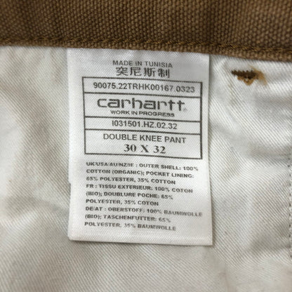 【中古品】【メンズ】 Carhartt WIP カーハート ワークインプログレス 12oz DOUBLE KNEE PANT IO31501 12オンス ダブルニー パンツ ボトムス ジーンズ 156-260109-ks-12-fuzh サイズ：30 カラー：ブラウン 万代Net店
