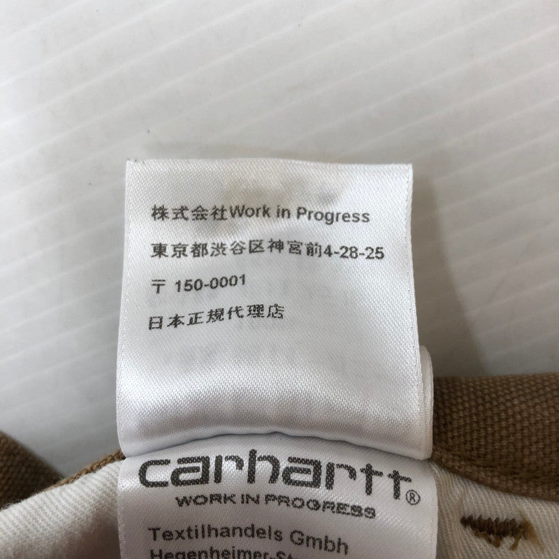 【中古品】【メンズ】 Carhartt WIP カーハート ワークインプログレス 12oz DOUBLE KNEE PANT IO31501 12オンス ダブルニー パンツ ボトムス ジーンズ 156-260109-ks-12-fuzh サイズ：30 カラー：ブラウン 万代Net店