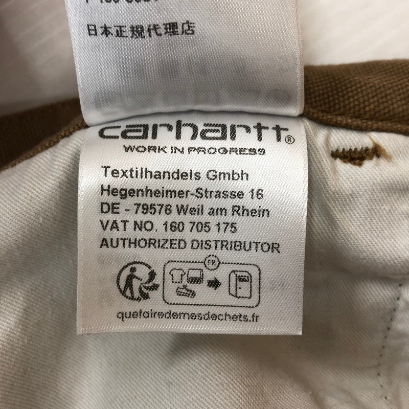 【中古品】【メンズ】 Carhartt WIP カーハート ワークインプログレス 12oz DOUBLE KNEE PANT IO31501 12オンス ダブルニー パンツ ボトムス ジーンズ 156-260109-ks-12-fuzh サイズ：30 カラー：ブラウン 万代Net店