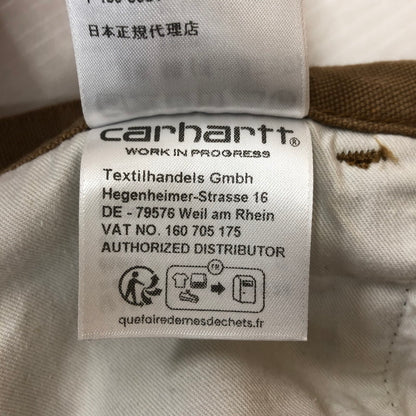 【中古品】【メンズ】 Carhartt WIP カーハート ワークインプログレス 12oz DOUBLE KNEE PANT IO31501 12オンス ダブルニー パンツ ボトムス ジーンズ 156-260109-ks-12-fuzh サイズ：30 カラー：ブラウン 万代Net店